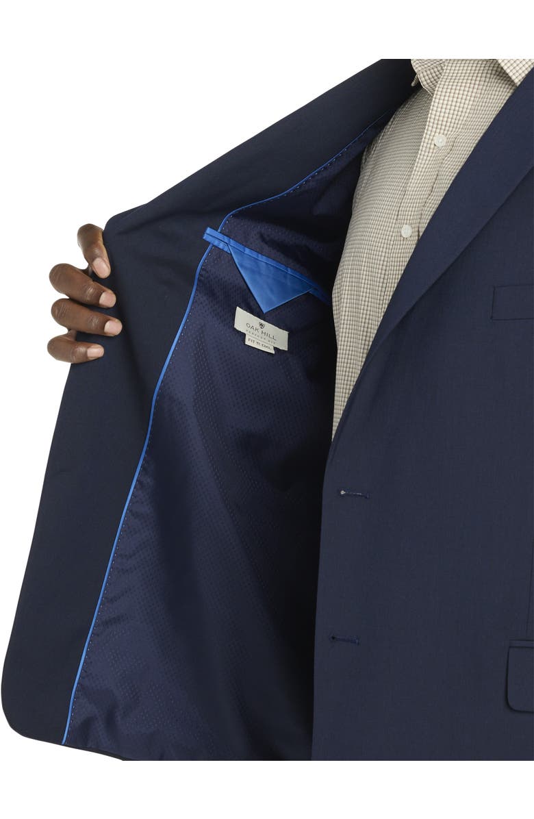 Oak Hill by DXL Big & Tall Classic Blazer, Alternate, color, Navy
