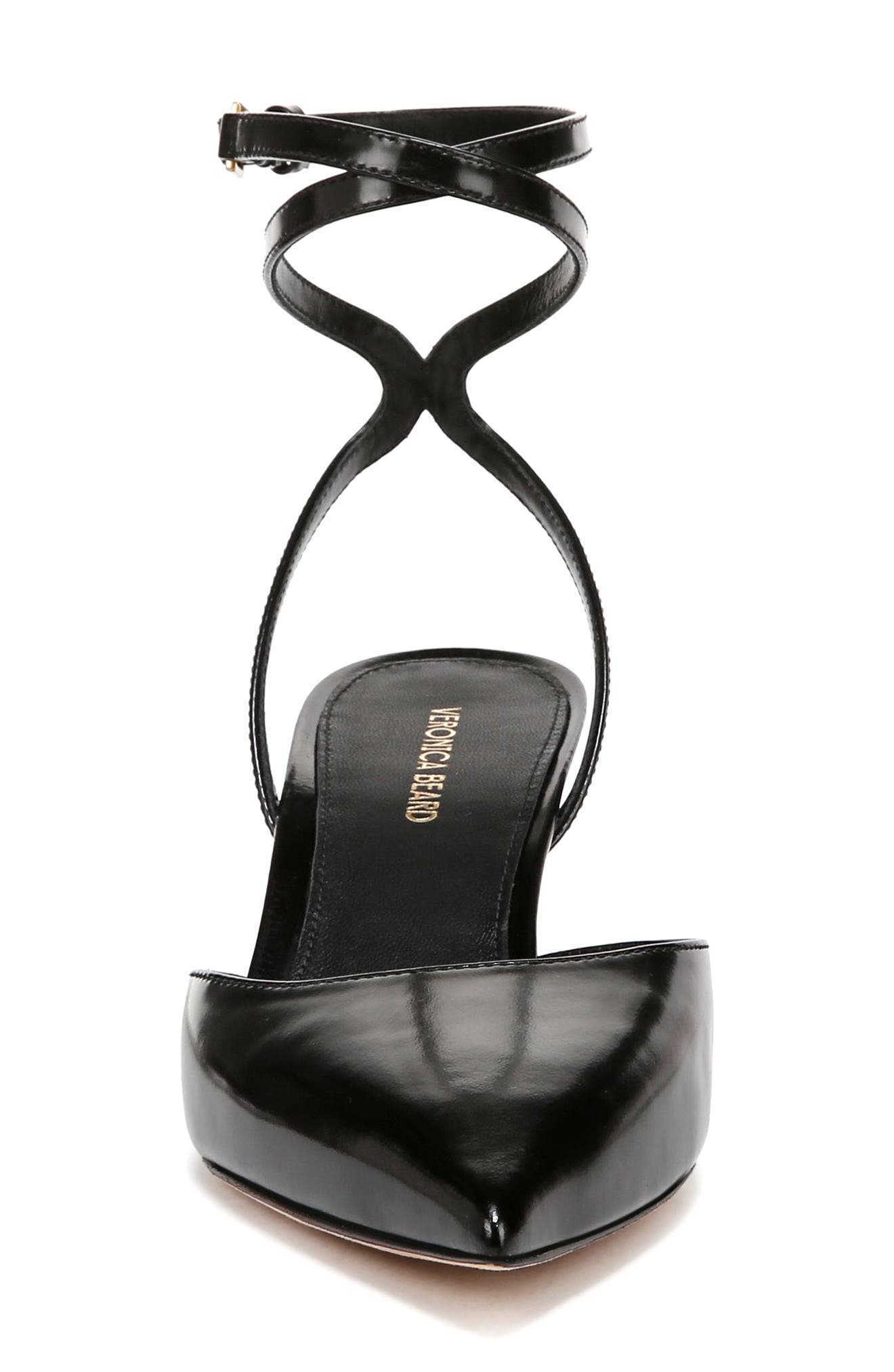 Veronica Beard Colette Ankle Strap Pointed Toe Pump, Alternate, color, 