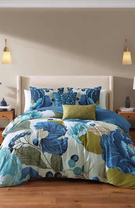 Teal Tapestry Comforter Set