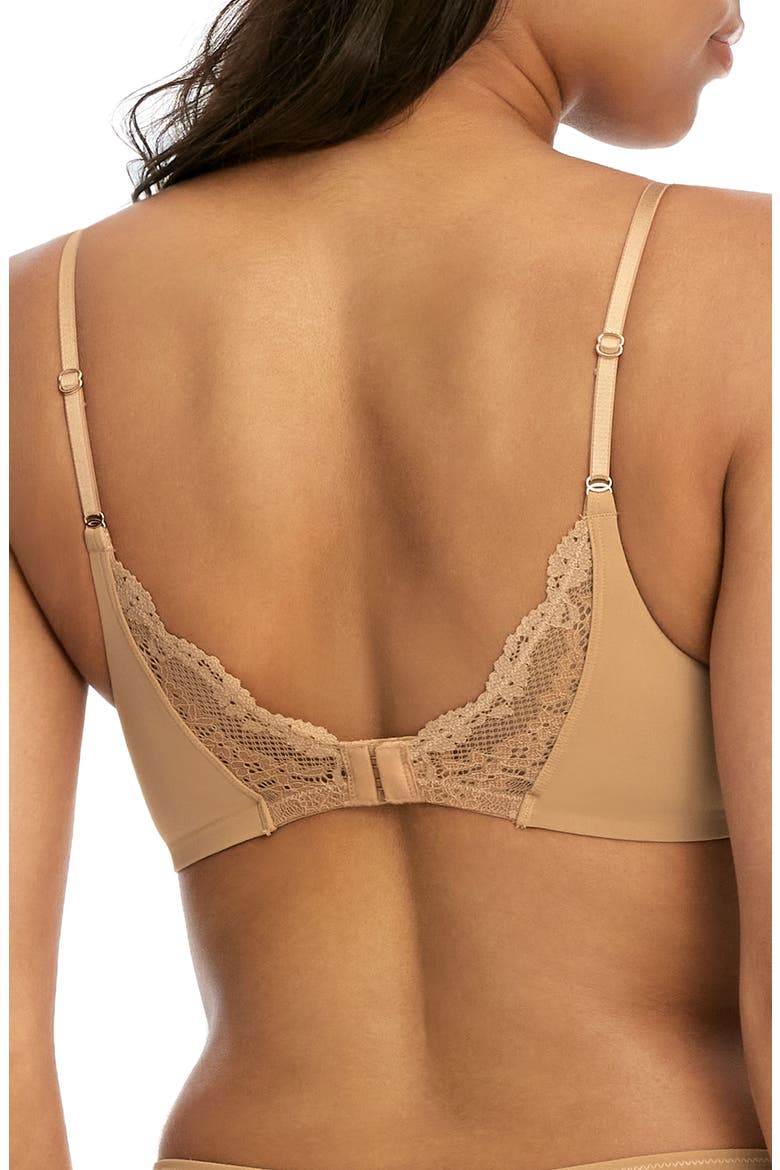Impress Balconette Underwire Bra, Alternate, color, GINGER/ TERRACOTTA