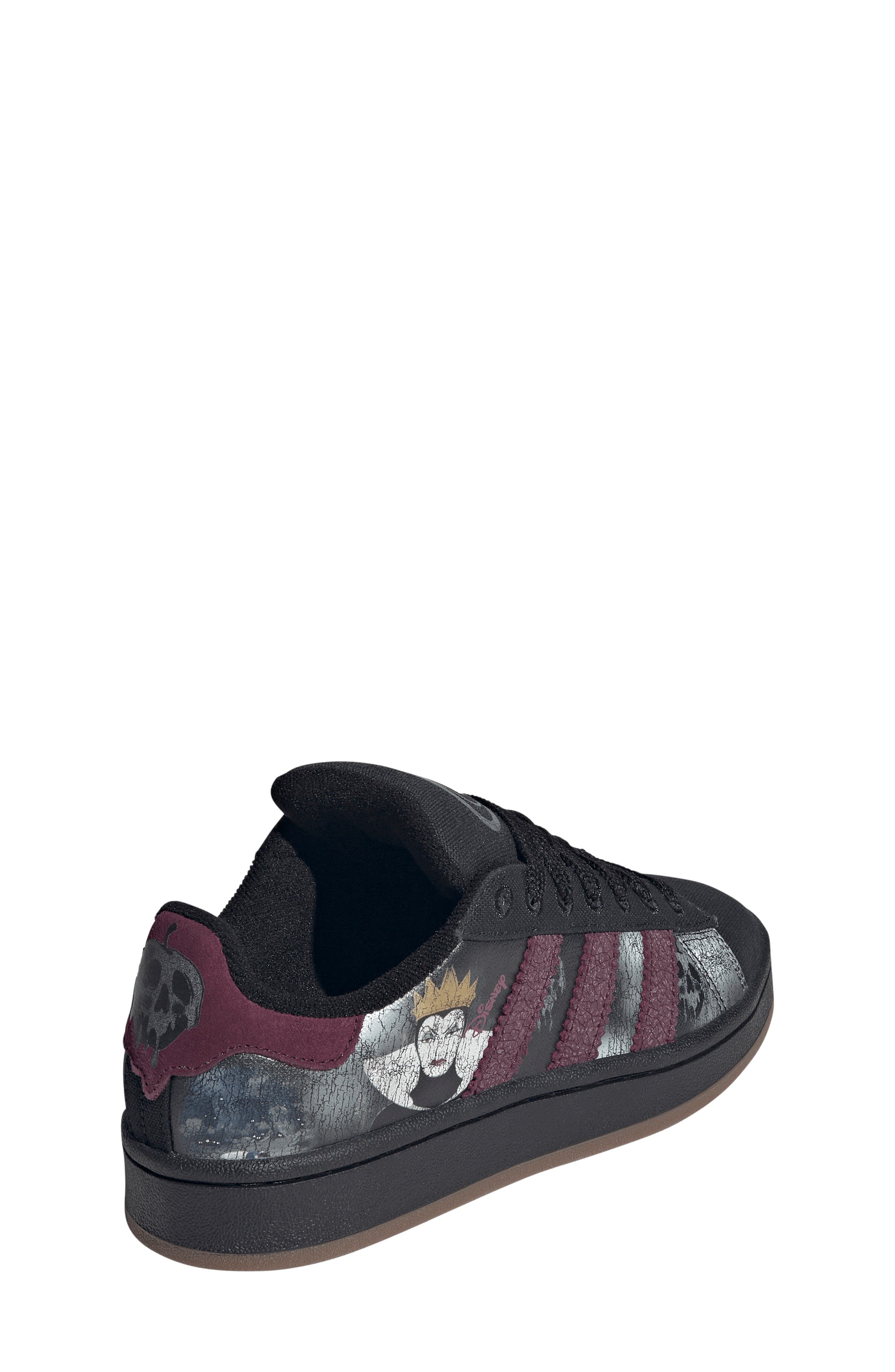 Kids' Campus 00s Sneaker, Alternate, color, CORE BLACK/ MAROON/ GUM