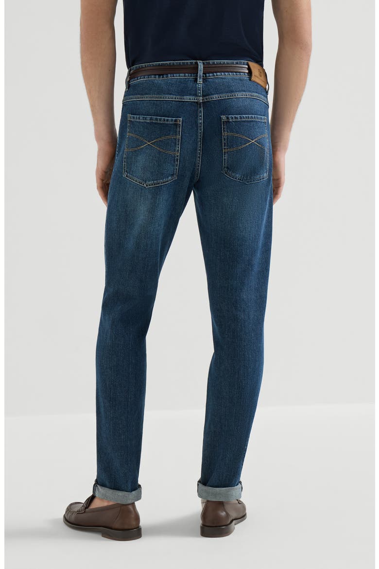 Comfort denim trousers, Alternate, color, Dark Denim