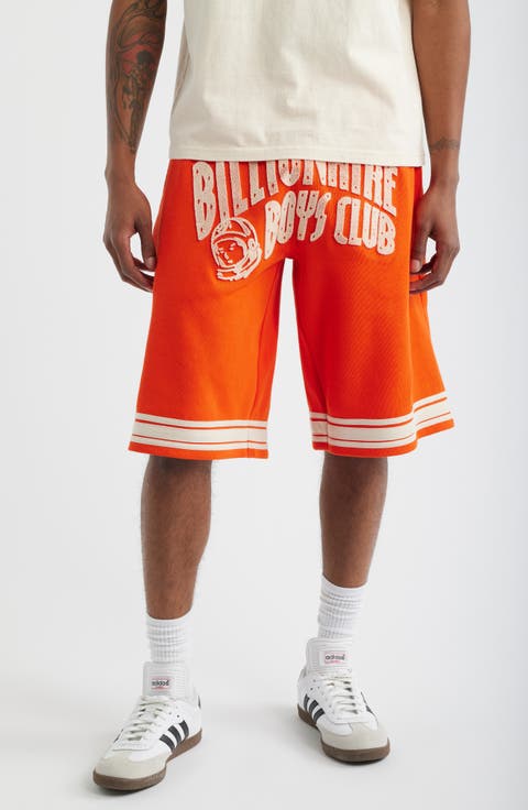 Curve Logo Cotton Shorts