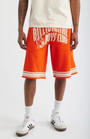 Billionaire Boys Club Curve Logo Cotton Shorts