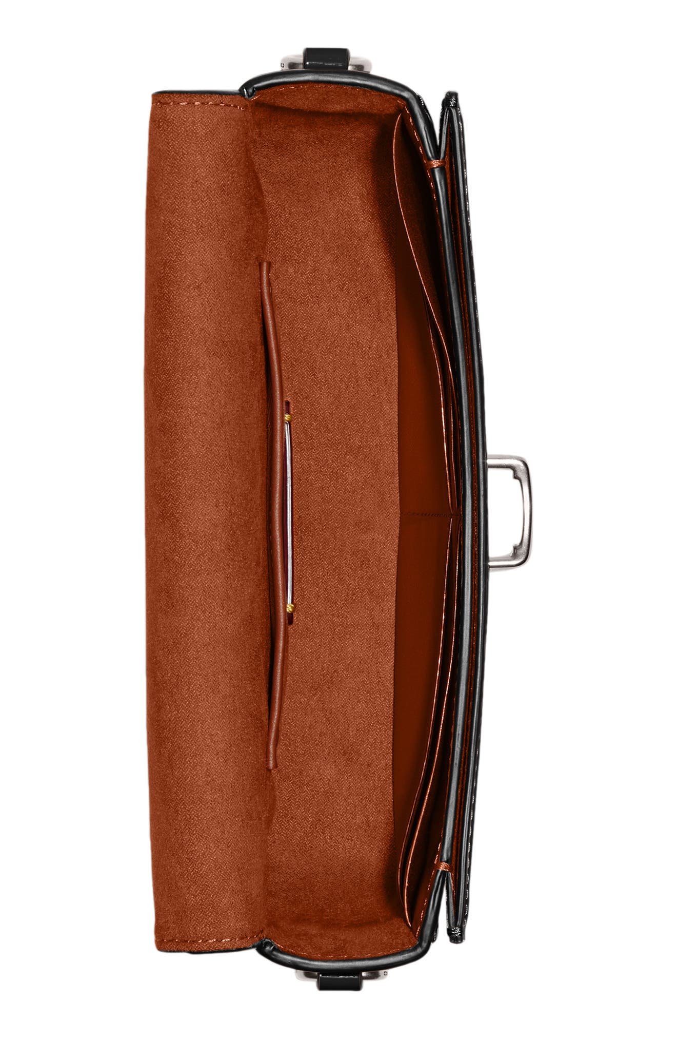 COACH Studio Patent Leather Baguette Shoulder Bag, Alternate, color, 