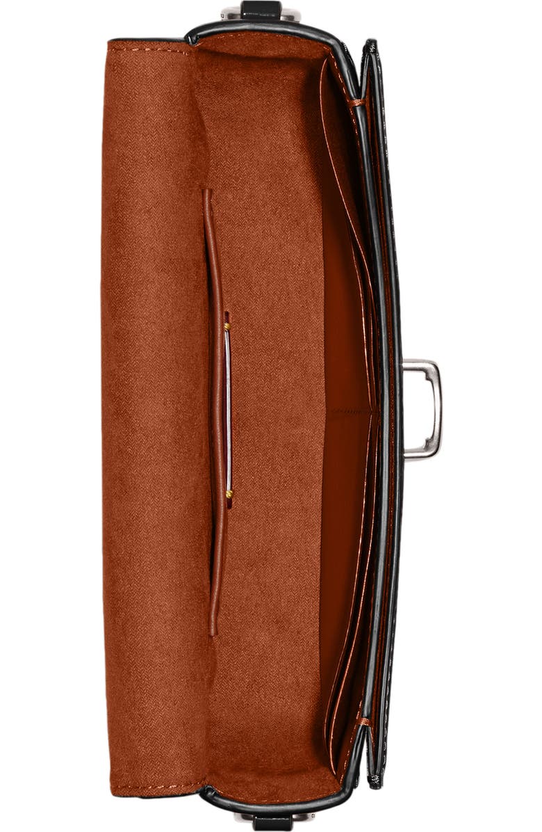 COACH Studio Patent Leather Baguette Shoulder Bag, Alternate, color,