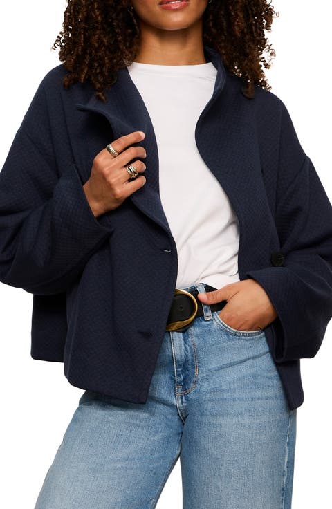 Avery Asymmetric Quilted Jacket