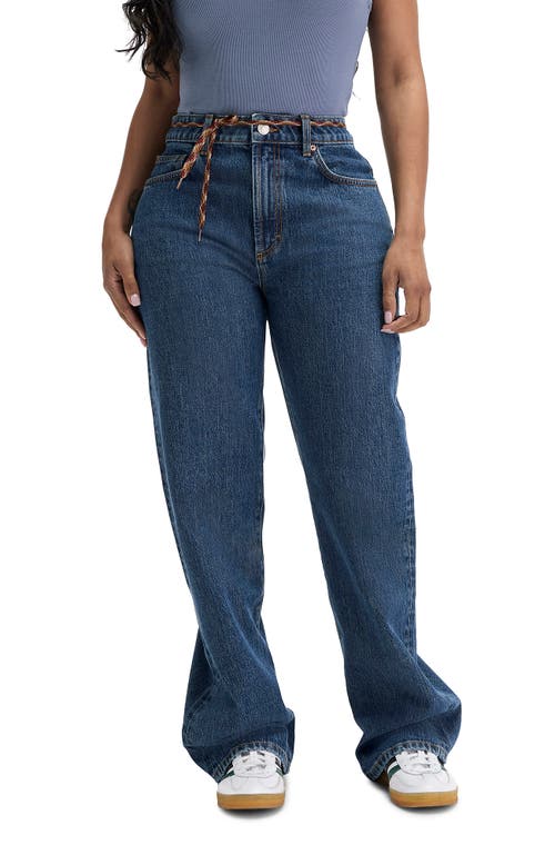 Cotton On Curvy 91 Straight Jean In Blue