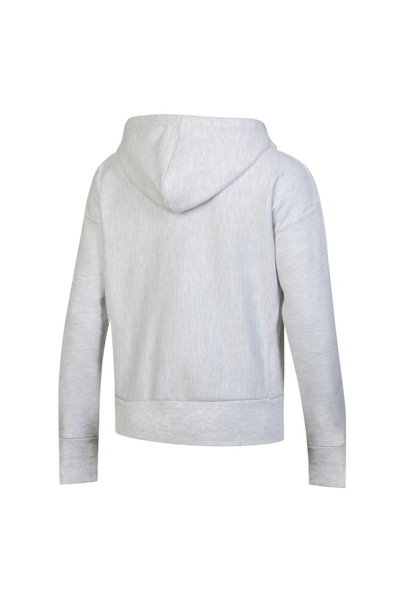 Champion Women's Champion Heathered Gray St. Louis Blues Reverse Weave Pullover Hoodie, Alternate, color, 