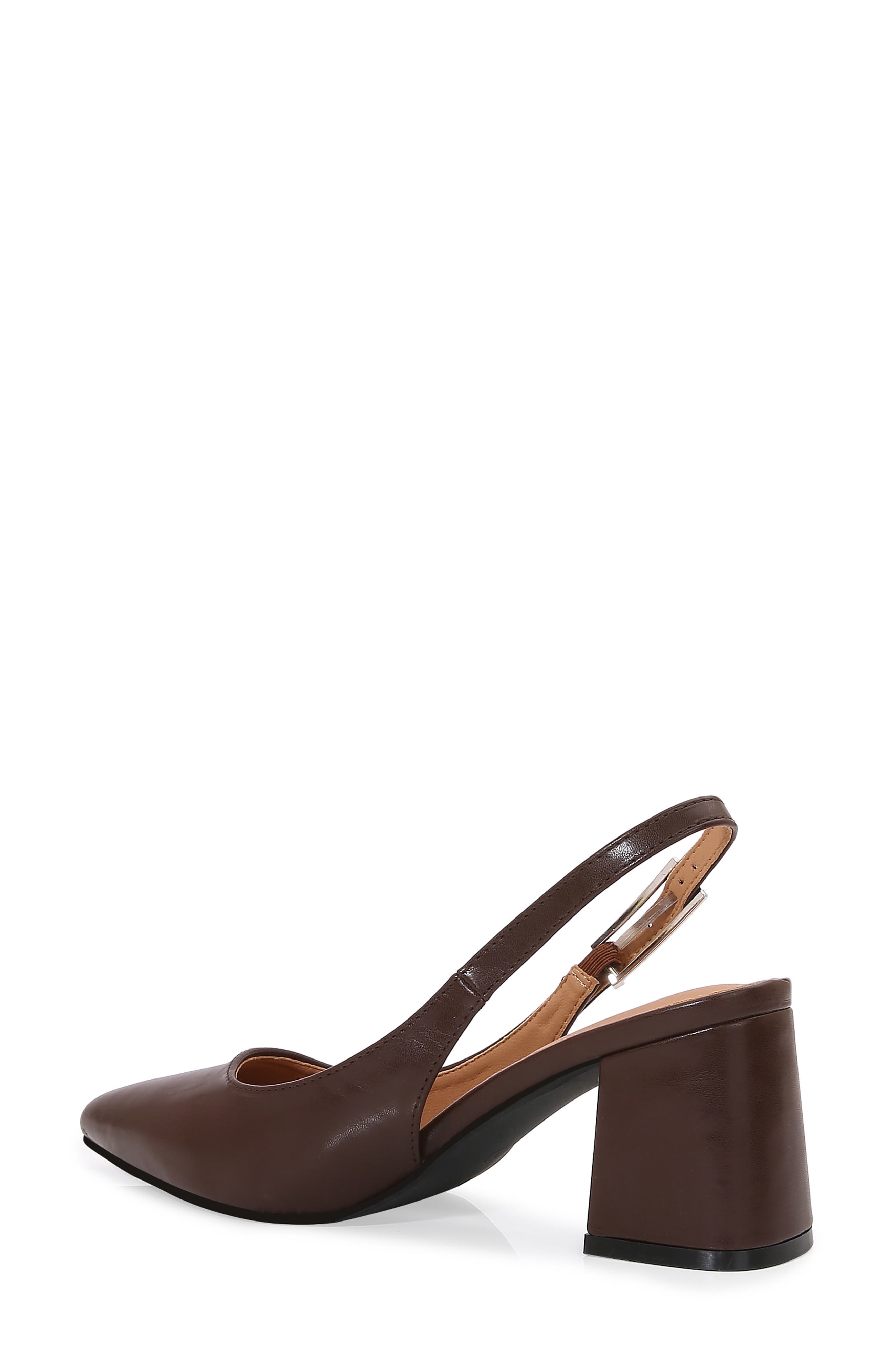 Pointed Toe Slingback Pump - image 4