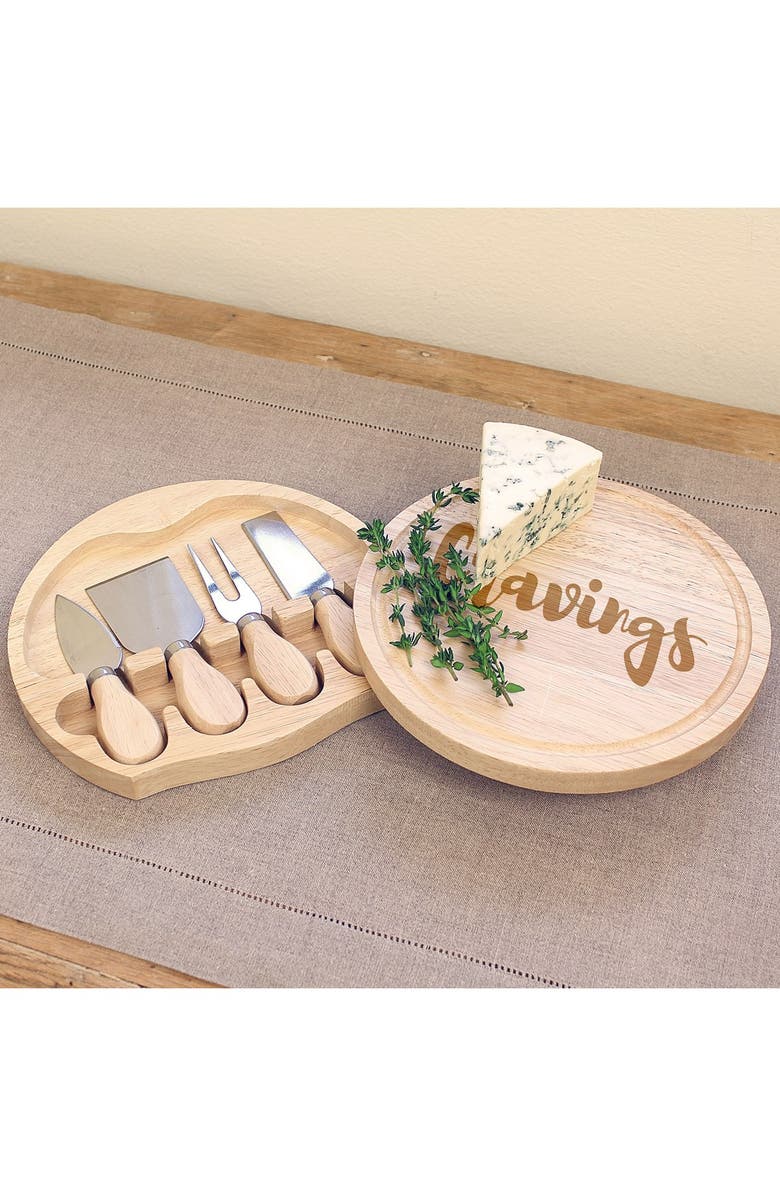 Cathy's Concepts 'Cravings' 5-Piece Cheese Board & Utensil Set, Main, color, 