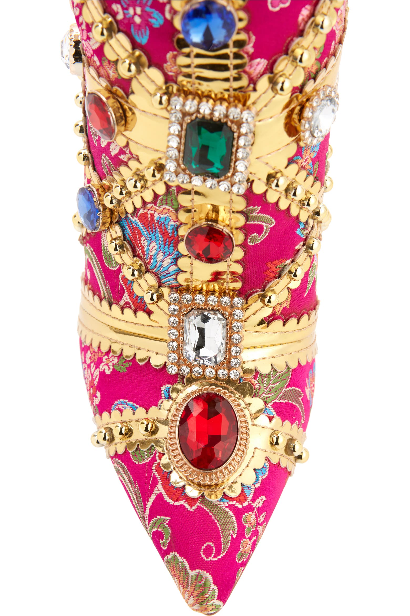 AZALEA WANG Confident Embroidered Knee High Boot (Women) | Nordstromrack