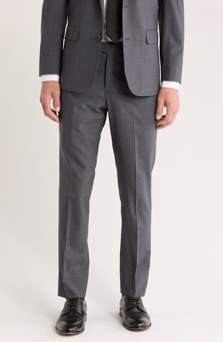 Brooks Brothers Classic Fit Suit Pants, Main, color,