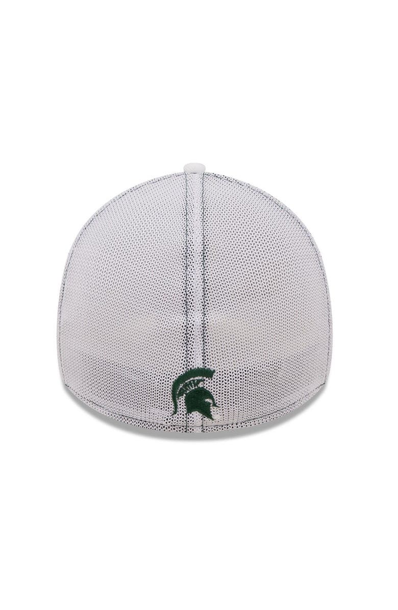 New Era Men's New Era Green/White Michigan State Spartans Banded 39THIRTY Flex Hat, Alternate, color, Green