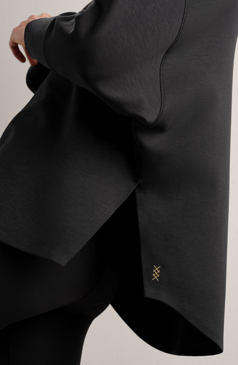 Rhone DreamGlow Pullover Sweatshirt, Alternate, color, Pure Black