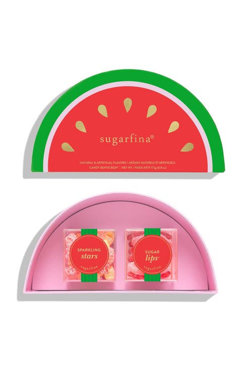 2-Piece Watermelon Candy Bento Box Duo