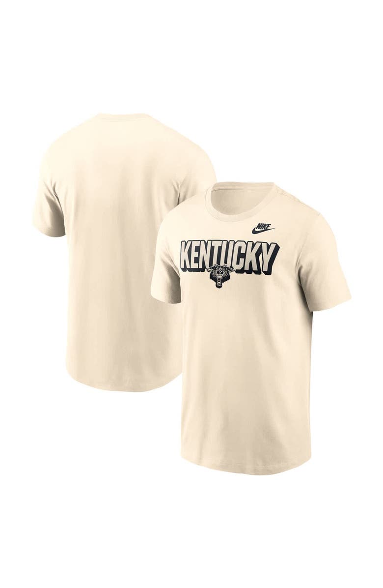 Nike Men's Nike Natural Kentucky Wildcats Bold Fashion T-Shirt, Alternate, color, Natural