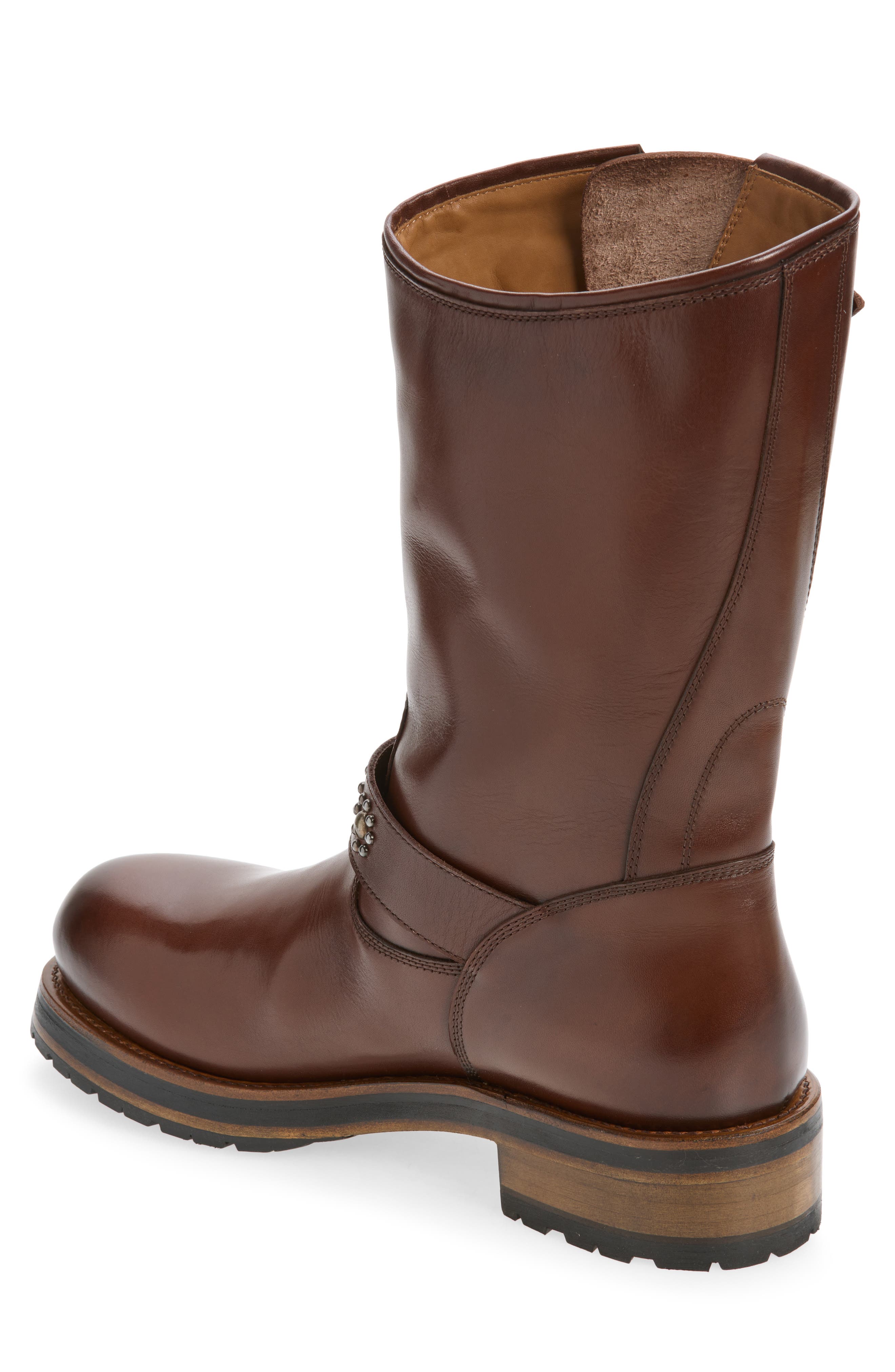 12-Inch Rider Boot, Alternate, color, BROWN LEATHER