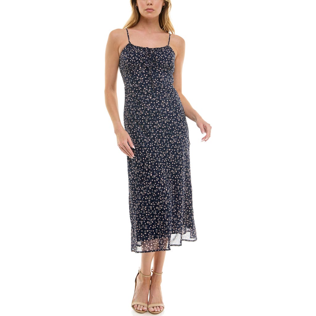 Socialite Bias Cut Midi Sundress