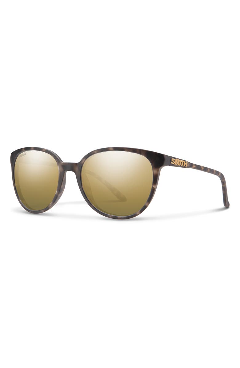 Smith Cheetah 54mm Polarized Round Sunglasses, Alternate, color,