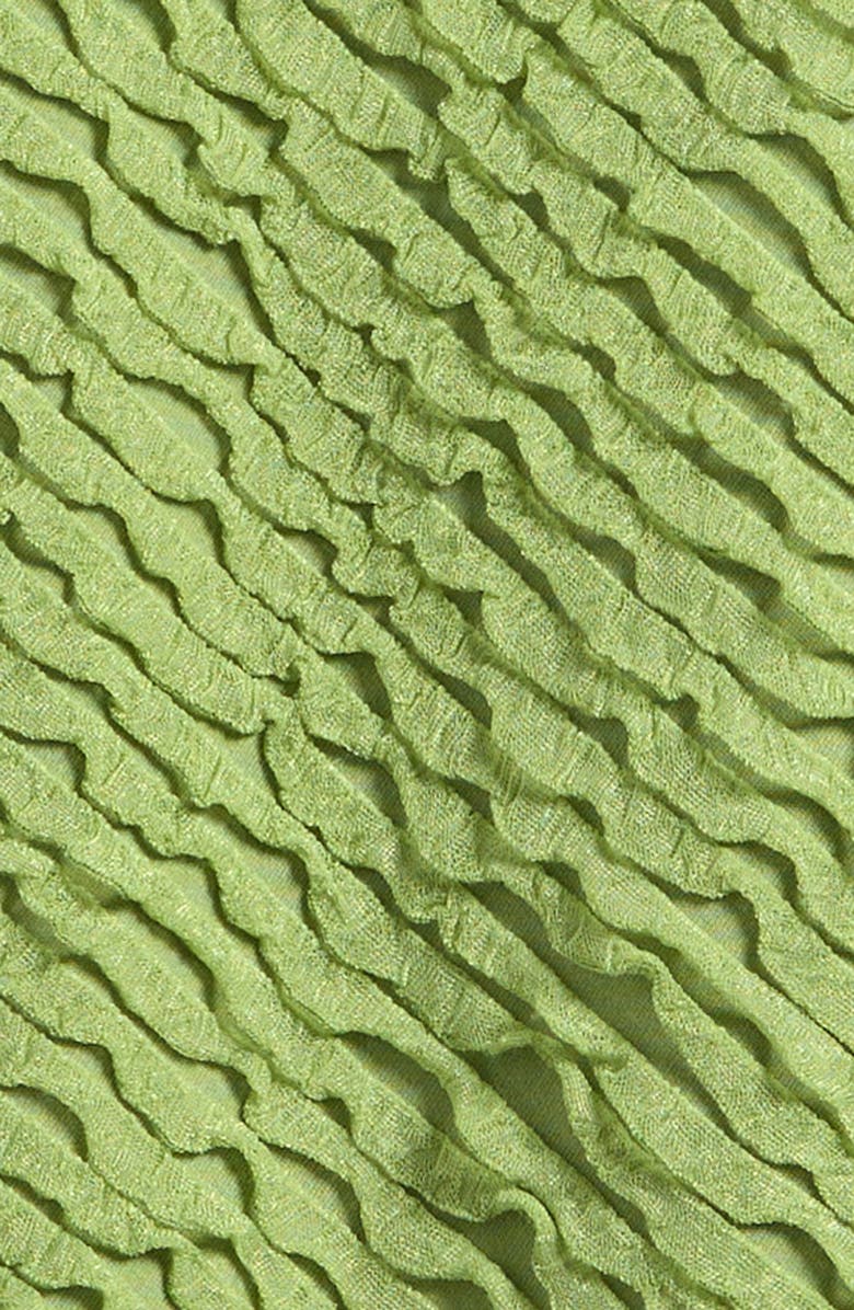 Ava & Yelly Kids' Ruffle Slipdress, Alternate, color, Dark Sage