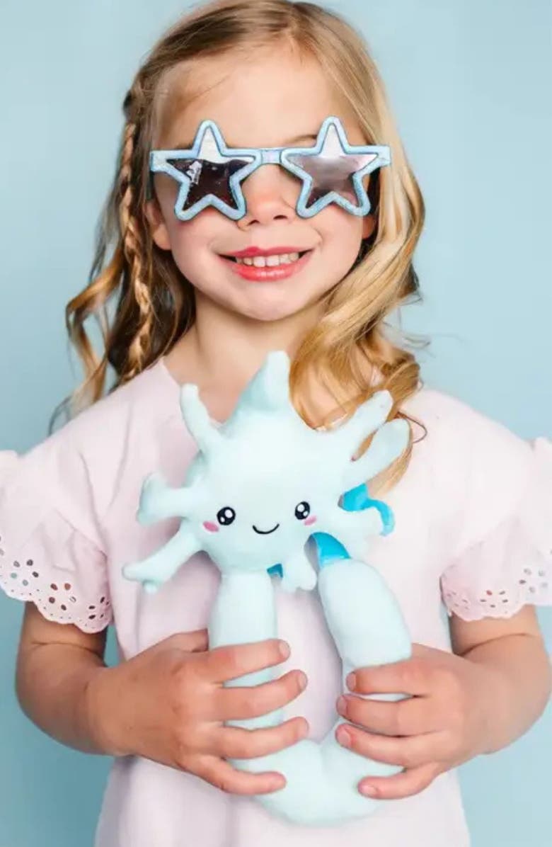 Nerdbugs Neuron Plushie Organ, Alternate, color, Light/Pastel Blue