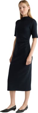 Modern Citizen Evie Ribbed Knit Jersey Dress
