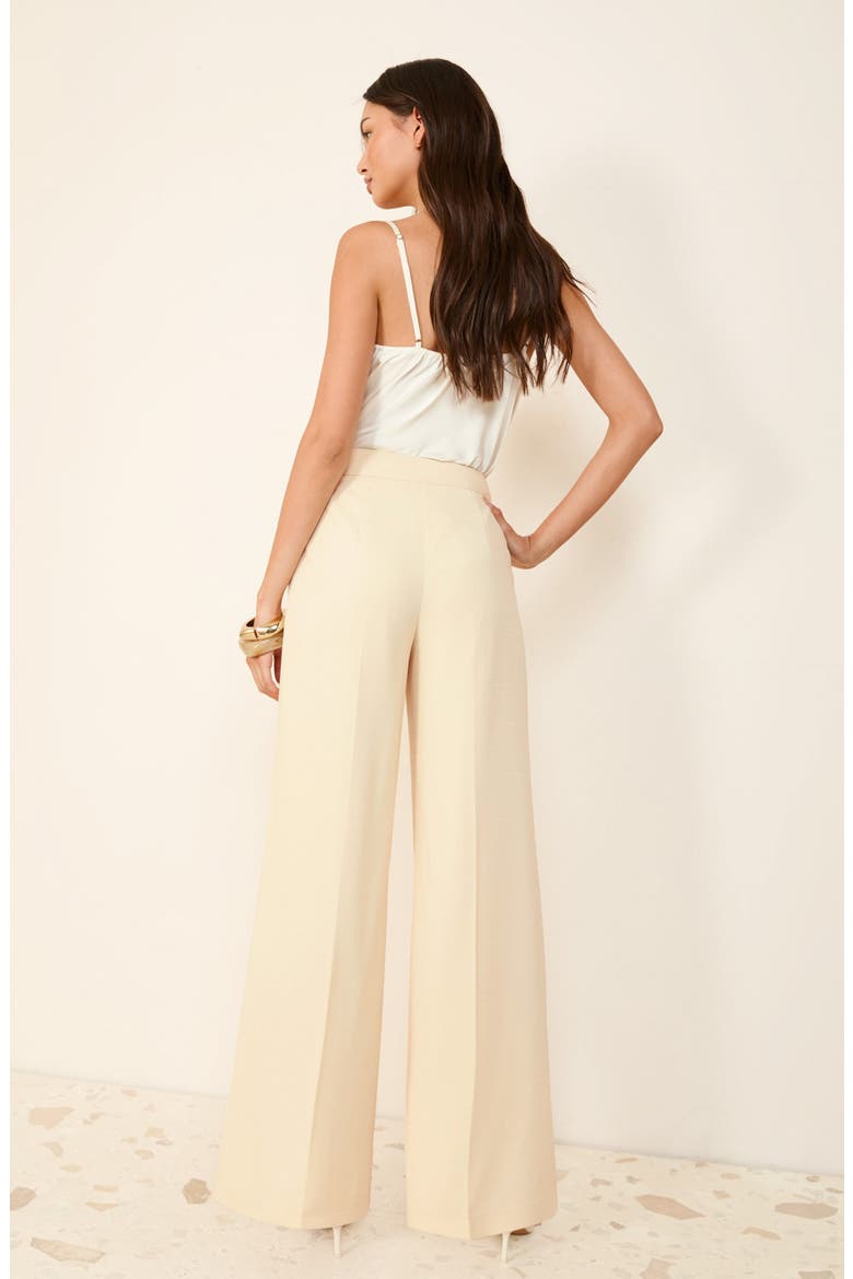 Wide Leg Pants, Alternate, color, CREAM