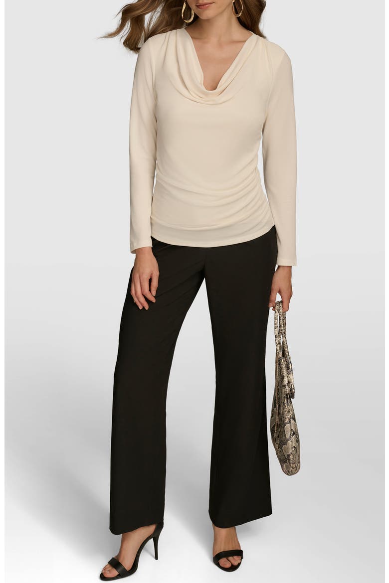 Cowl Neck Top, Alternate, color, IVORY