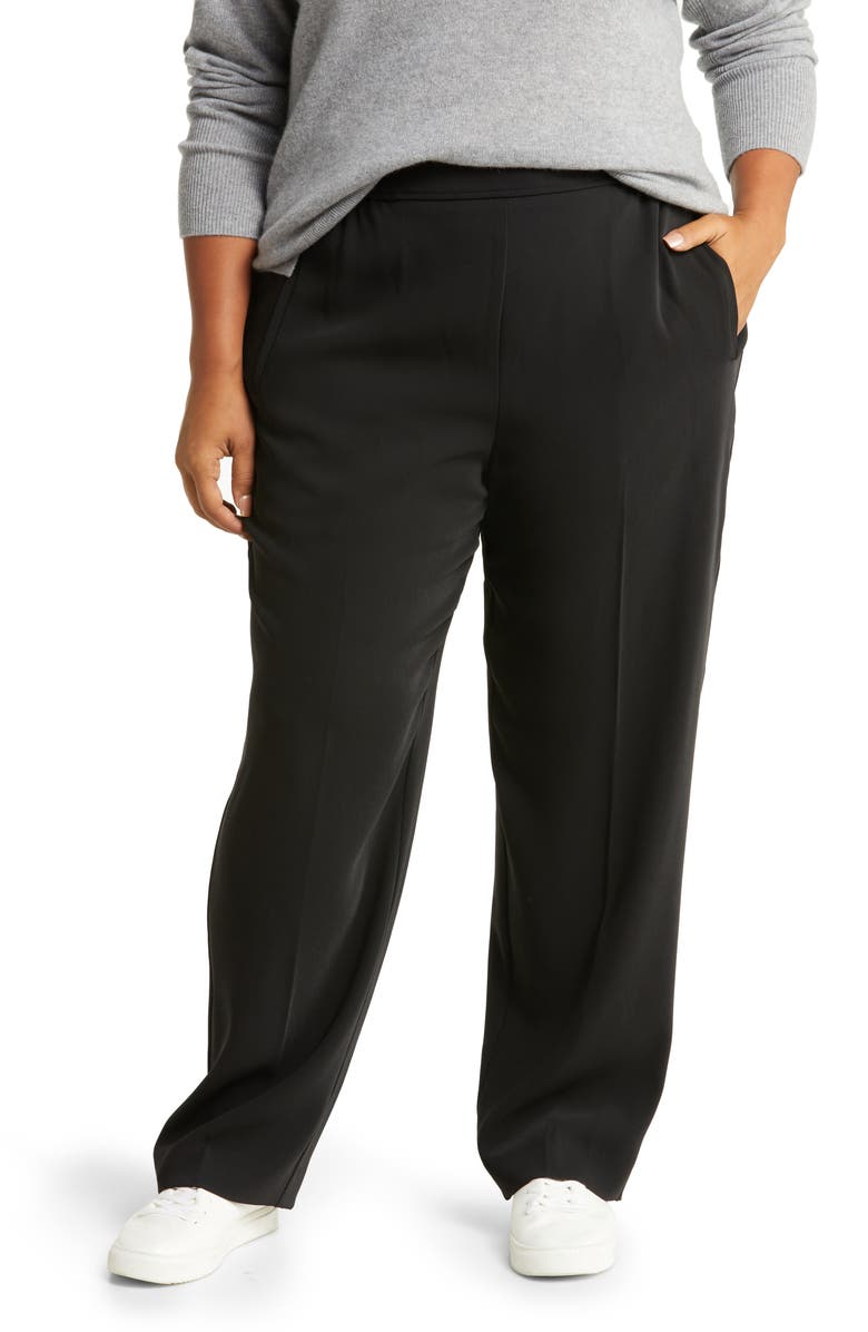 Nordstrom Straight Leg Pull-On Pants, Main, color,