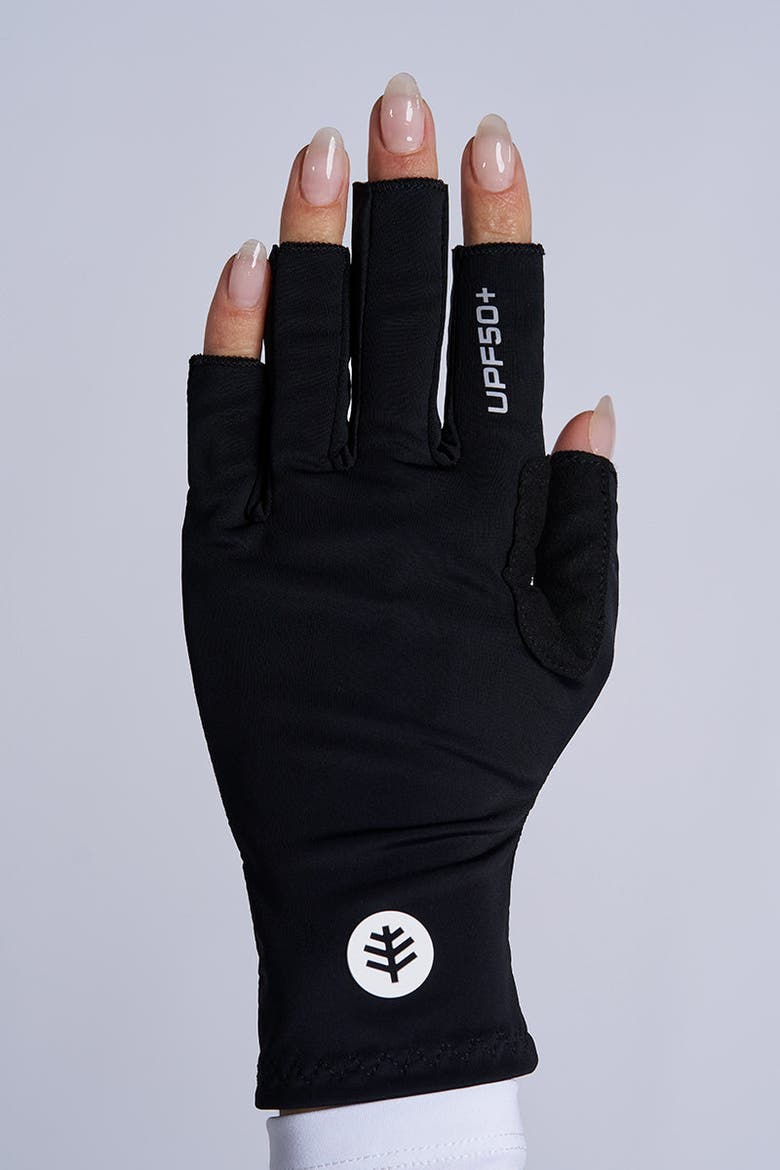 MaxShield Multi-Sport Gloves, UPF 50+ Sun Protection, Alternate, color, Black