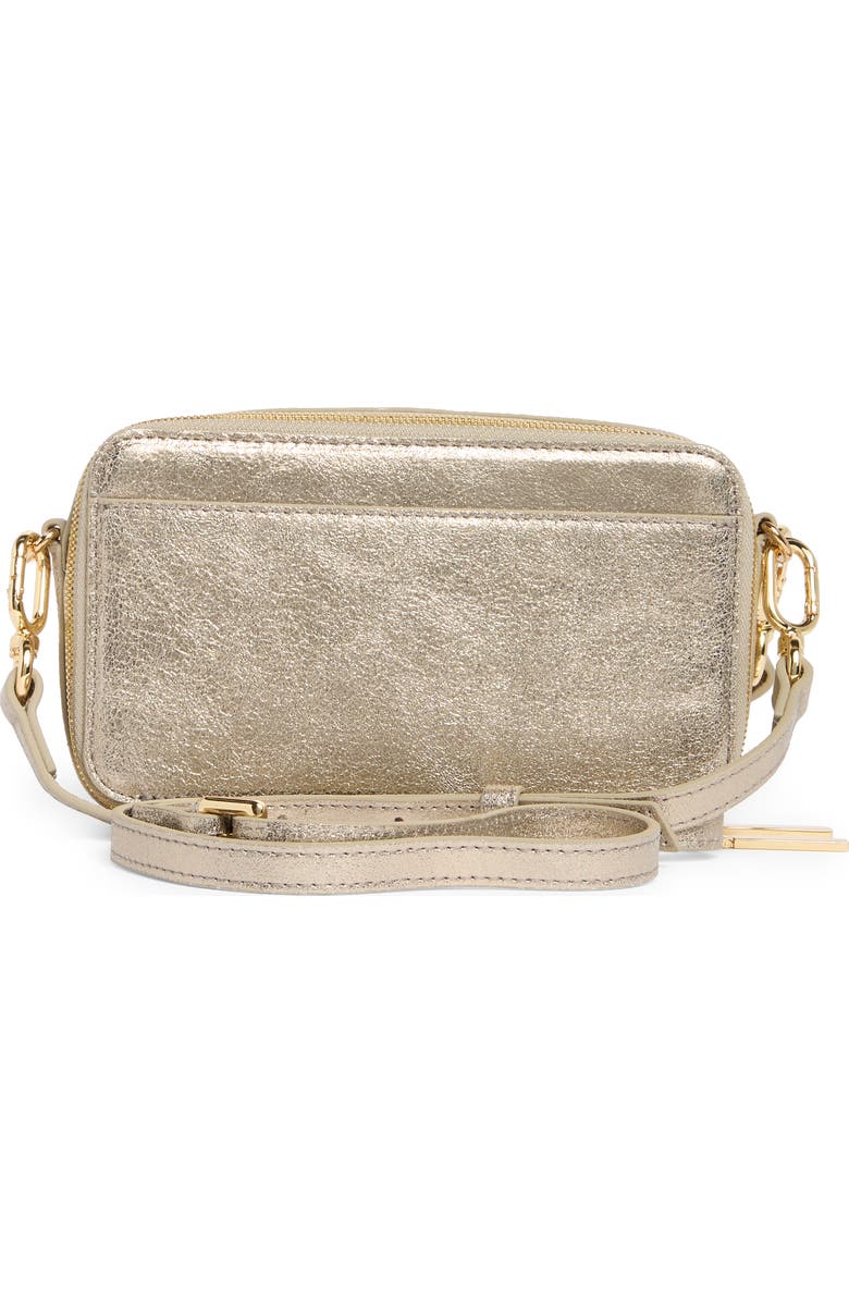 Thacker Ronnie Metallic Crossbody Bag, Alternate, color,