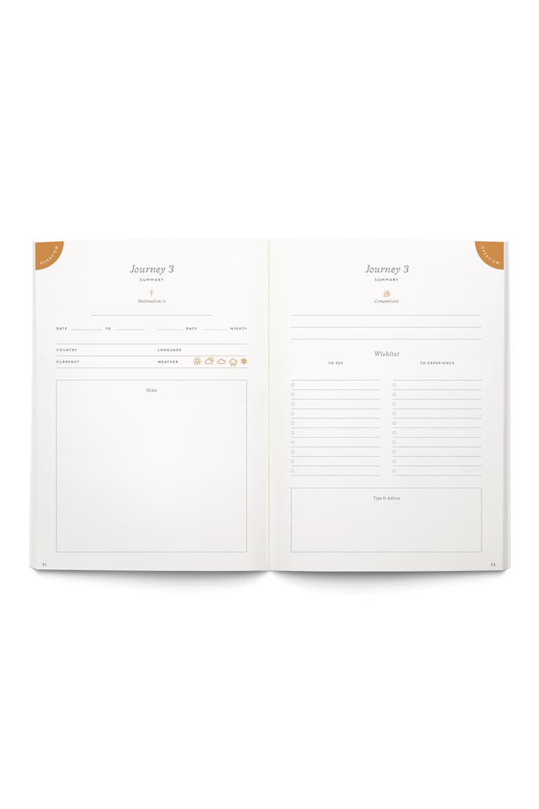 Coral Reef Travel Journal, Alternate, color, LIGHT/ PASTEL BLUE