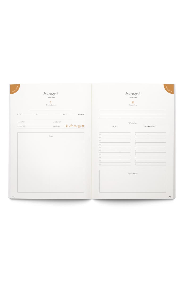 Papier Coral Reef Travel Journal, Alternate, color, 