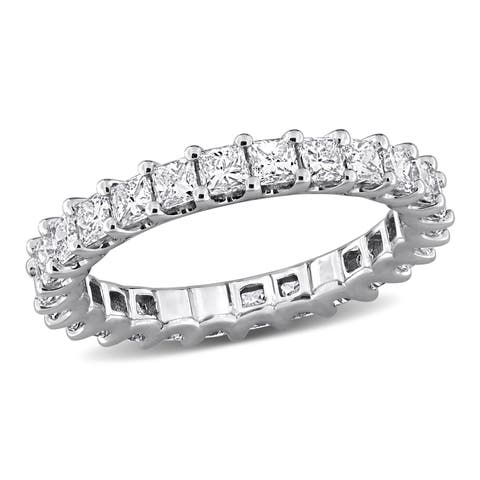 1-4/5 CTW Lab Grown Diamond Eternity Ring 14k