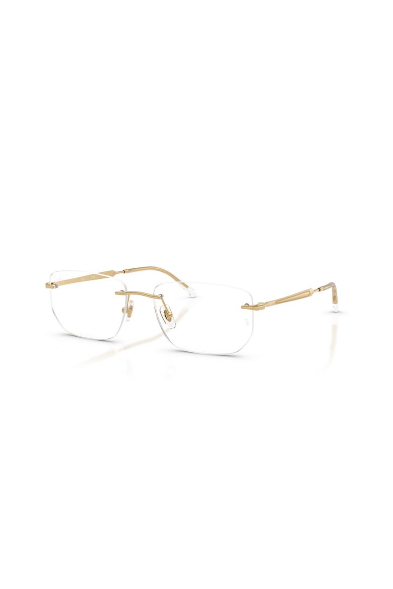 56mm Irregular optical glasses, Main, color, Gold