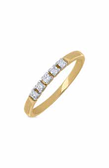 Bony Levy Audrey 18K Gold Diamond Stackable Ring