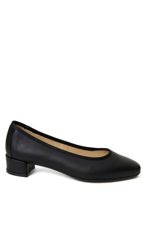Isa Leather Ballet Flat (Women)