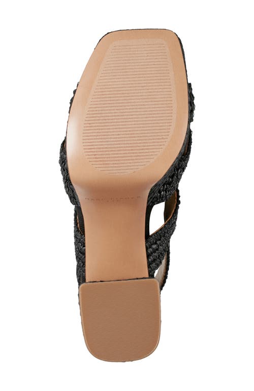 Marc Fisher Ltd Caddy Platform Sandal In Black