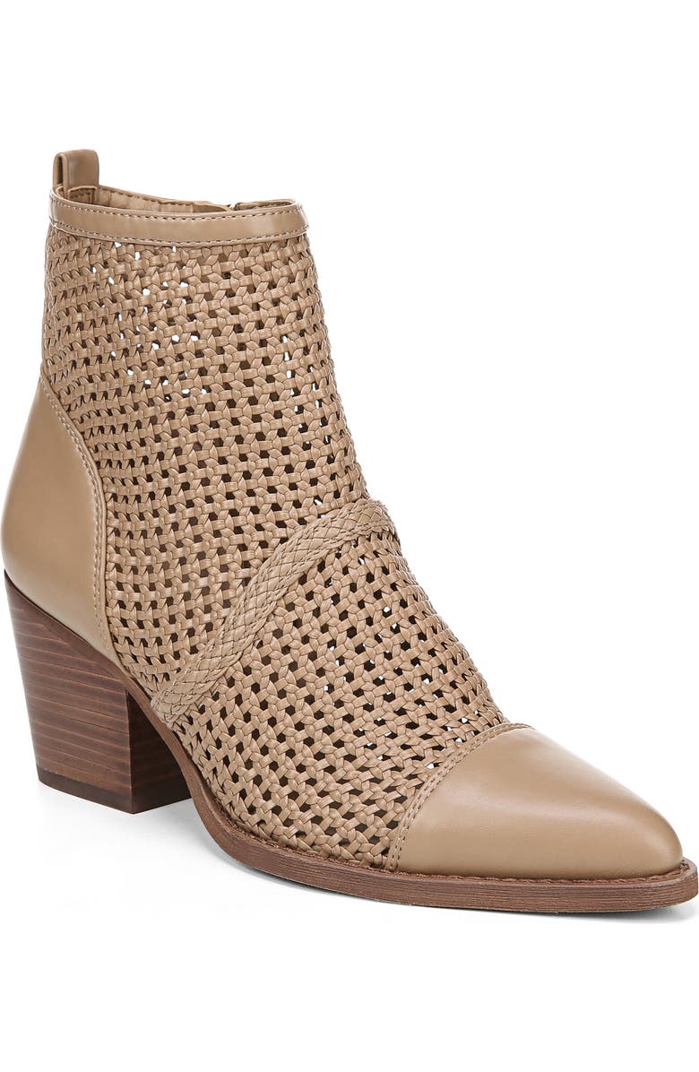Sam Edelman Elita Woven Cap Toe Bootie, Main, color,