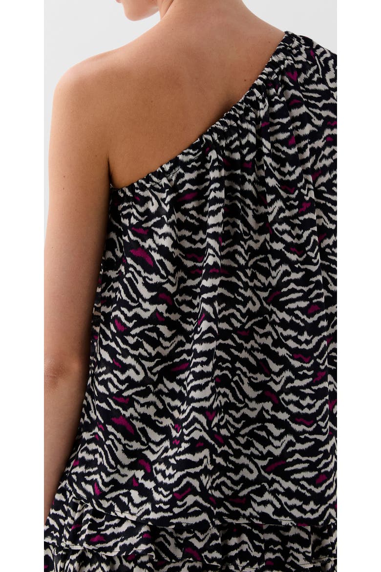 Ruffle Mini Shirt, Alternate, color, Black