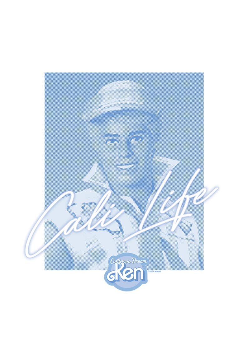 Boys' Ken Cali Life T-Shirt, Alternate, color, White
