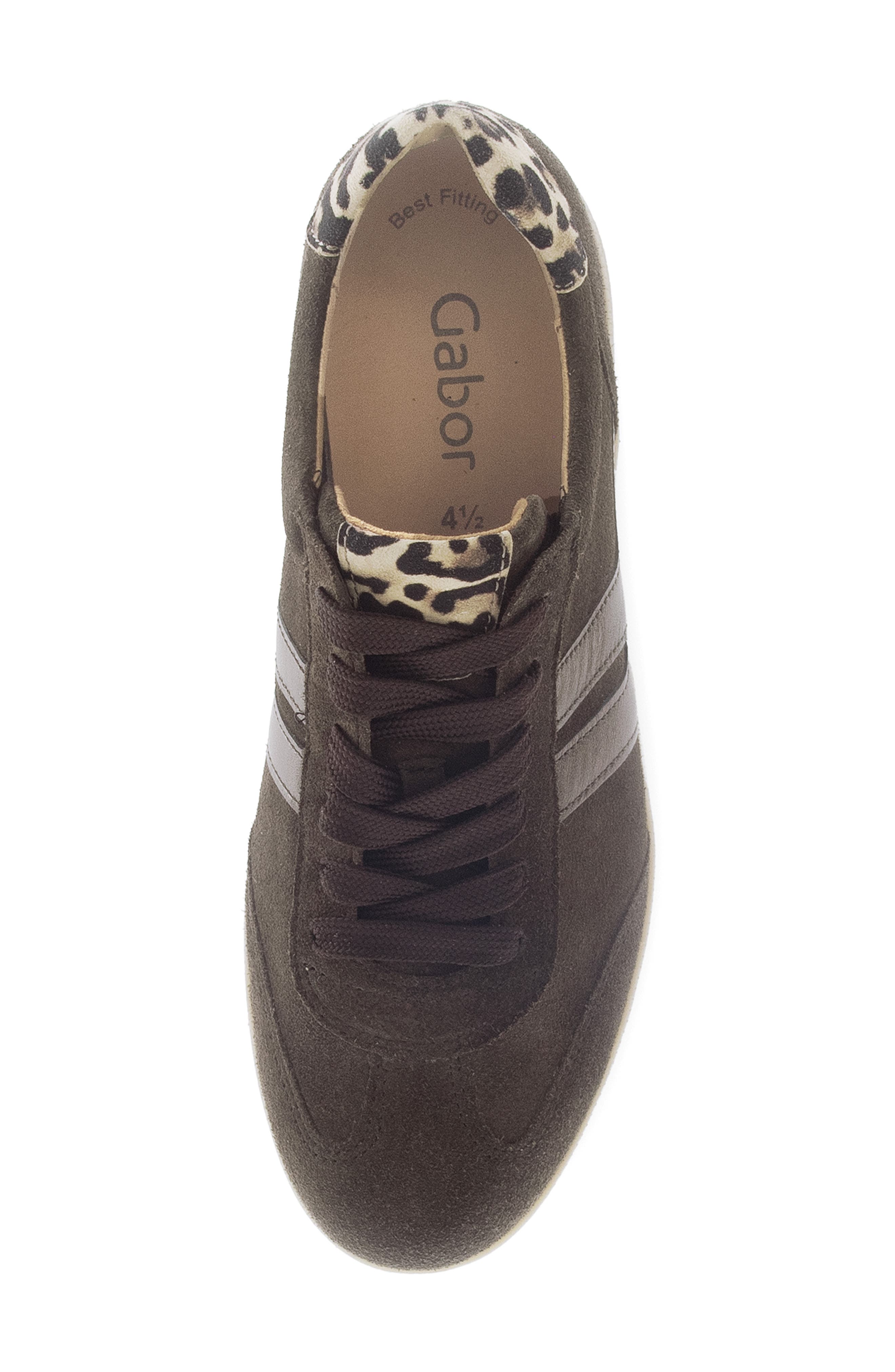 Gabor 73.300 Sneaker, Alternate, color, Brown
