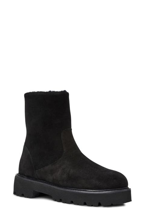 Eloise Genuine Shearling Lined Weatherproof Bootie