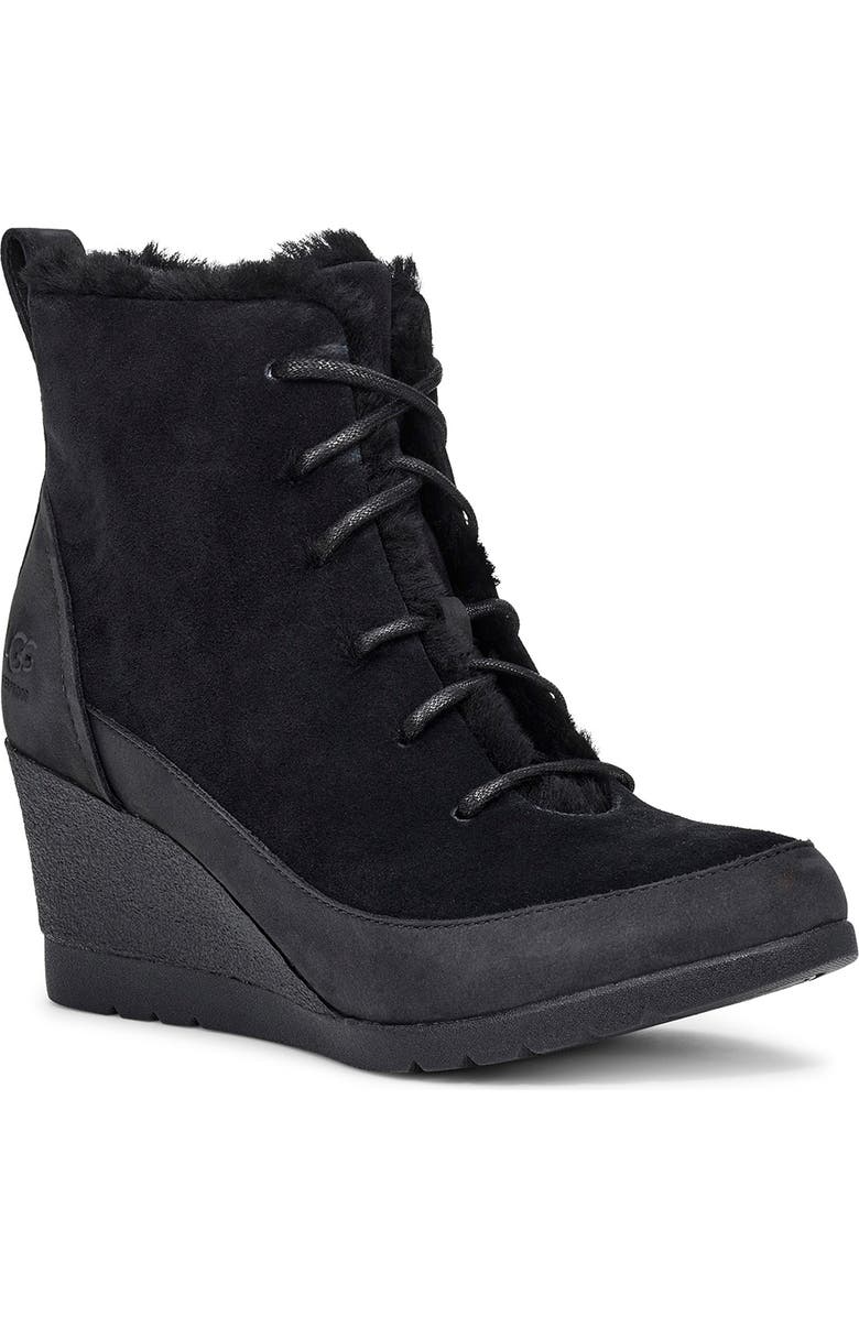 UGG<sup>®</sup> Bridgit Waterproof Bootie, Main, color,