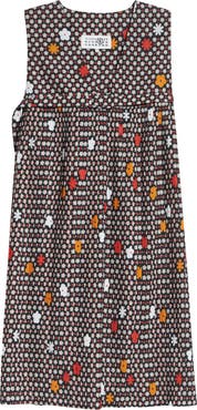 MM6 Maison Margiela Floral Print Sleeveless Minidress