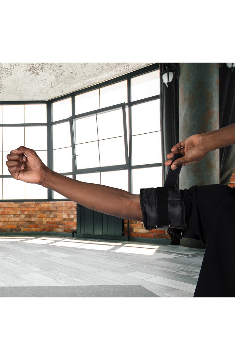 MIND READER 2 lb Adjustable Ankle & Wrist Weights - Set of 2, Alternate, color, 