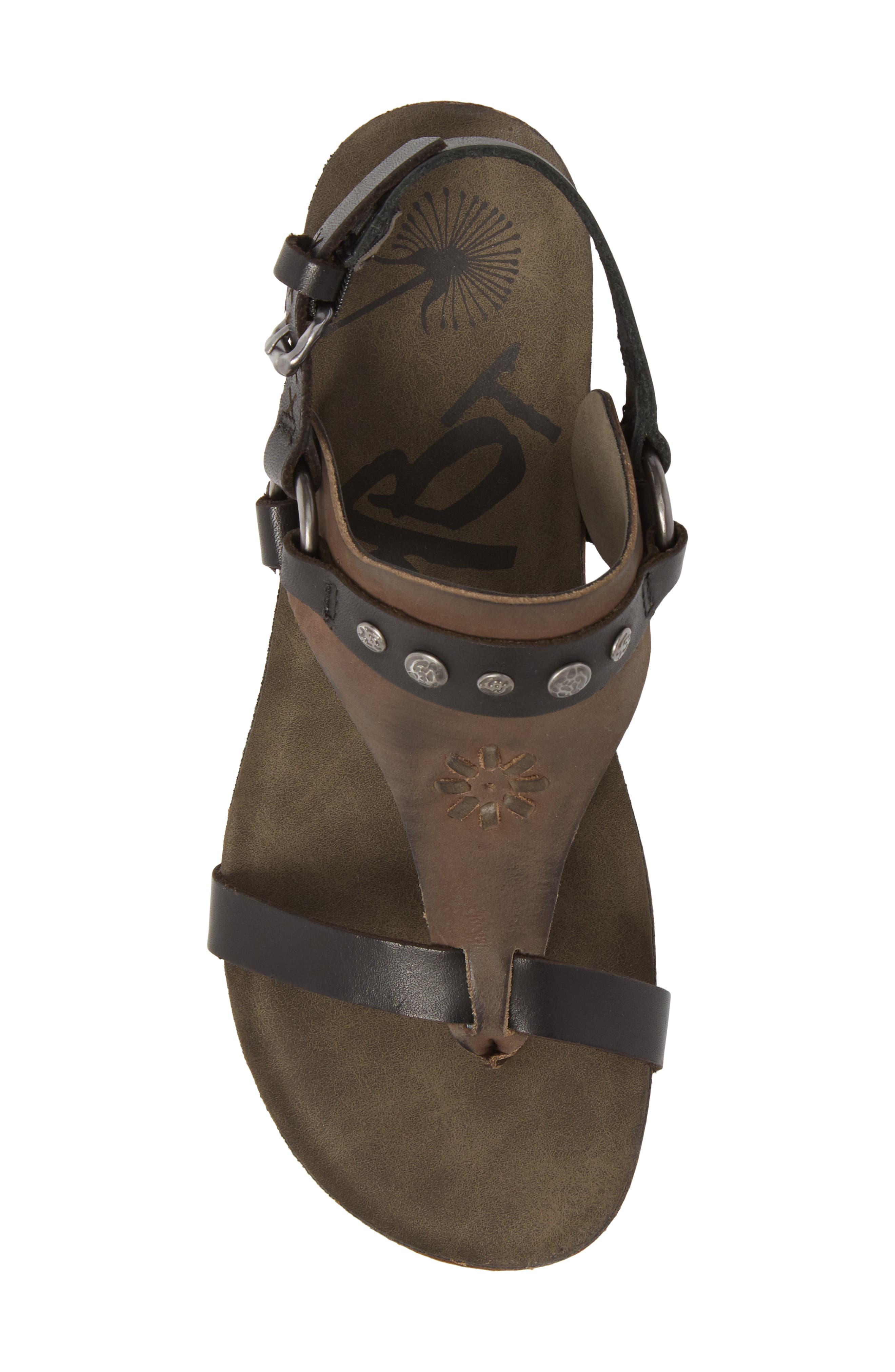 OTBT Maverick Wedge Sandal, Alternate, color, 