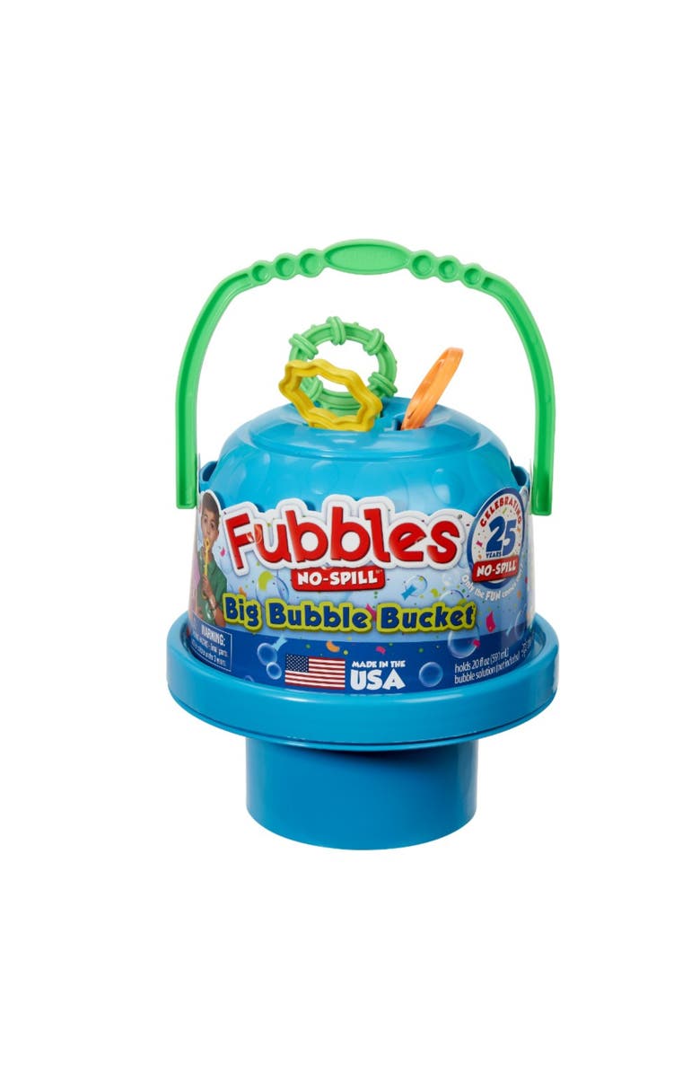 Little Kids Fubbles No Spill Big Bubble Bucket, Main, color, Multicolored