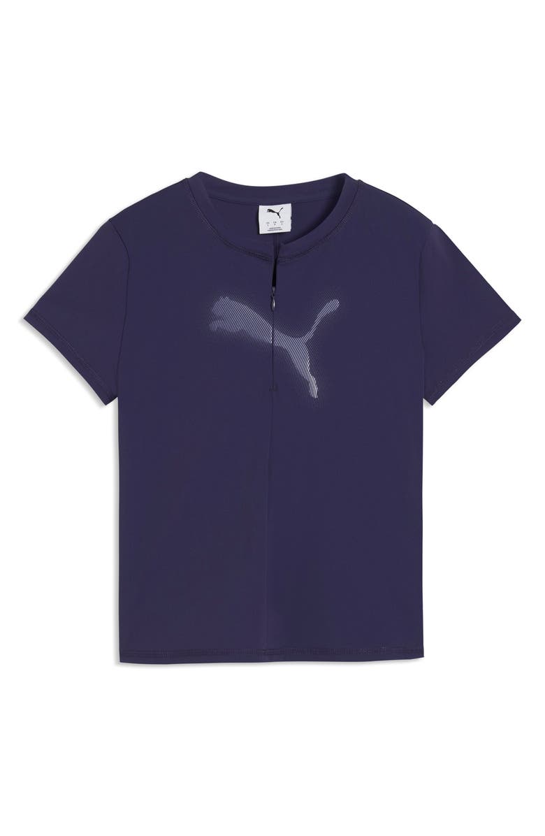 PUMA Dare to Slim Graphic Half Zip Top, Main, color, 